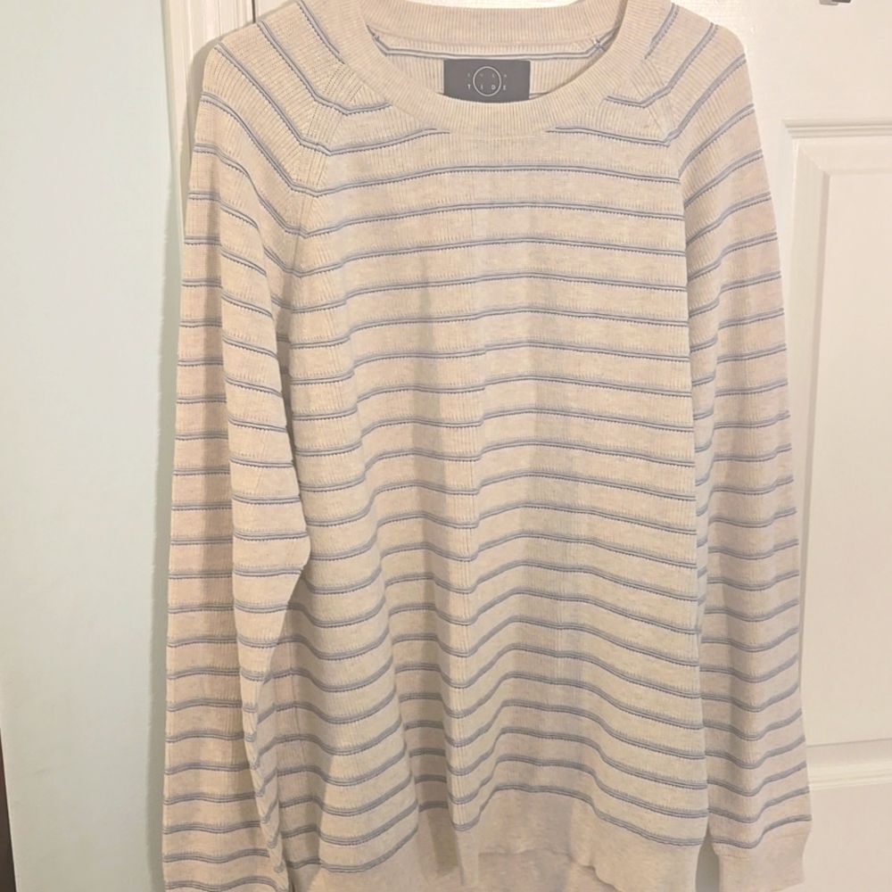 Mens even tide sweater size 2xl